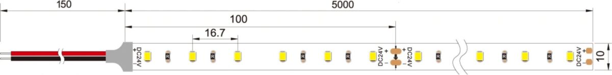 2835-60LED/M LED STRIP - Image 5