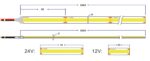 320Chips/M  COB led strip - Image 4