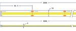 512Chips/M  COB led strip - Image 5