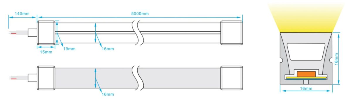 Top bend 1616 led neon light - Image 7